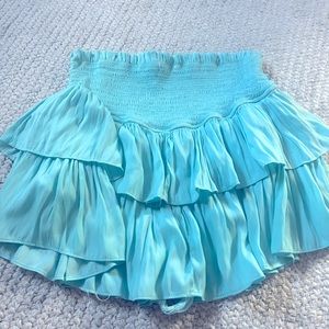P R E P P Y teal skirt